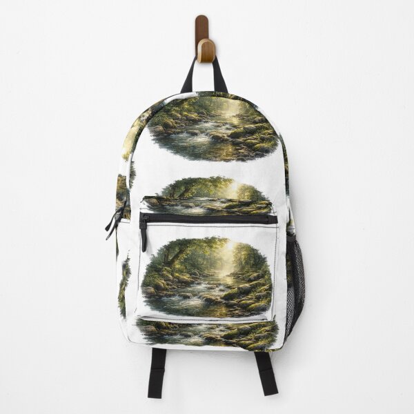 Item preview, Golden Light Forest River Design designed and sold by Ishratparween11.