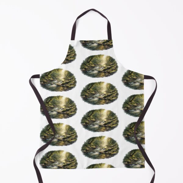 Item preview, Golden Light Forest River Design designed and sold by Ishratparween11.
