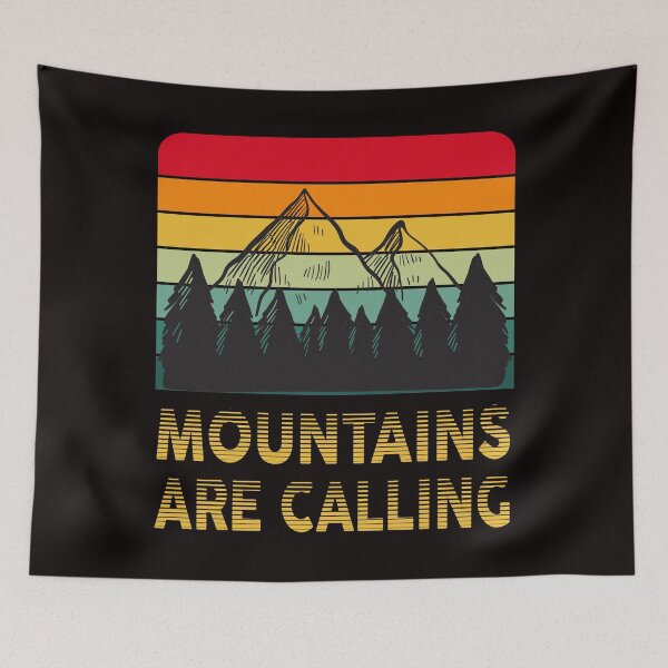 Item preview, Mountains Are Calling designed and sold by EVANSTAGE.