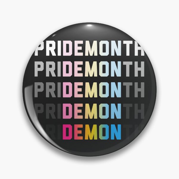 Item preview, PriDEMONth pan designed and sold by Art by Veya.