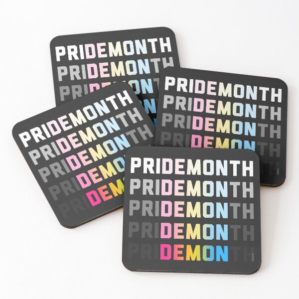 Item preview, PriDEMONth pan designed and sold by Art by Veya.