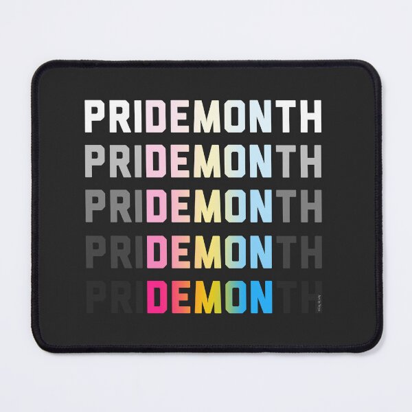 Item preview, PriDEMONth pan designed and sold by Art by Veya.