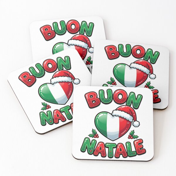 Item preview, buon natale italian christmas santa says designed and sold by ArtDesignTp.