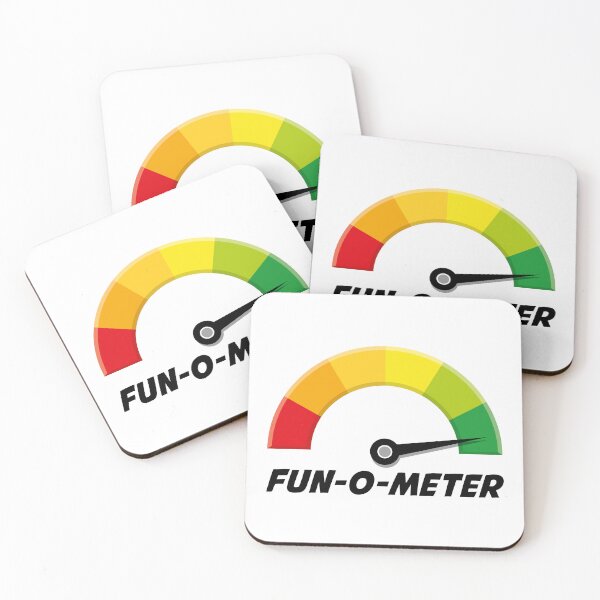 Item preview, Fun-o-Meter / Fun Meter Large (on white) designed and sold by STUDIO-72.