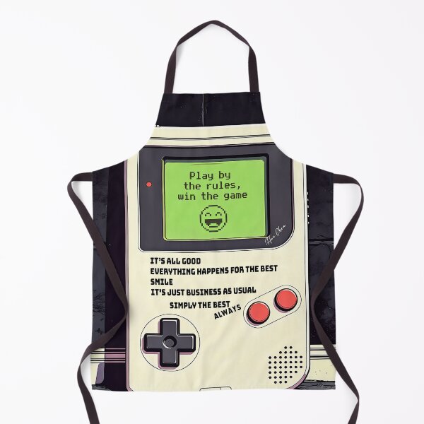 Item preview, Retro Gamer Gameboy Aesthetic - Play By The Rules Comic Art designed and sold by Hen-C-Art.