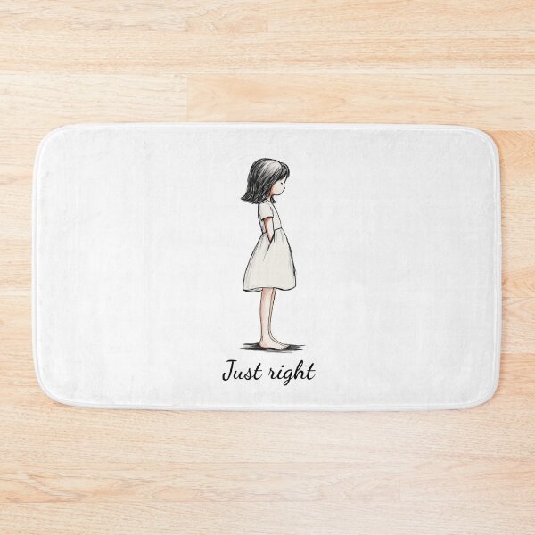 Item preview, Just Right Barefoot Girl | Self Worth Gift for Women designed and sold by FMproject.