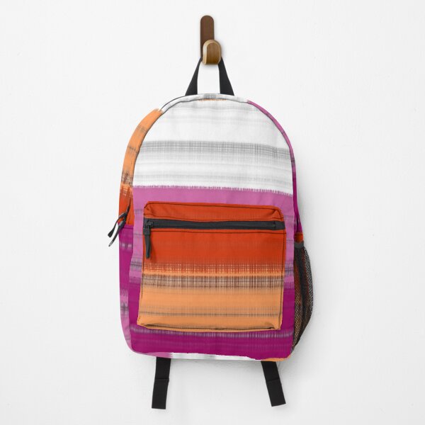 Item preview, Lesbian pride flag - static grunge aesthetic designed and sold by Pastel-Ricky.