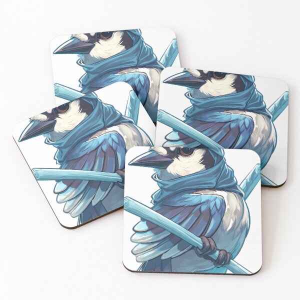 Item preview, Frost Blue Jay Ninja designed and sold by pumsquare.