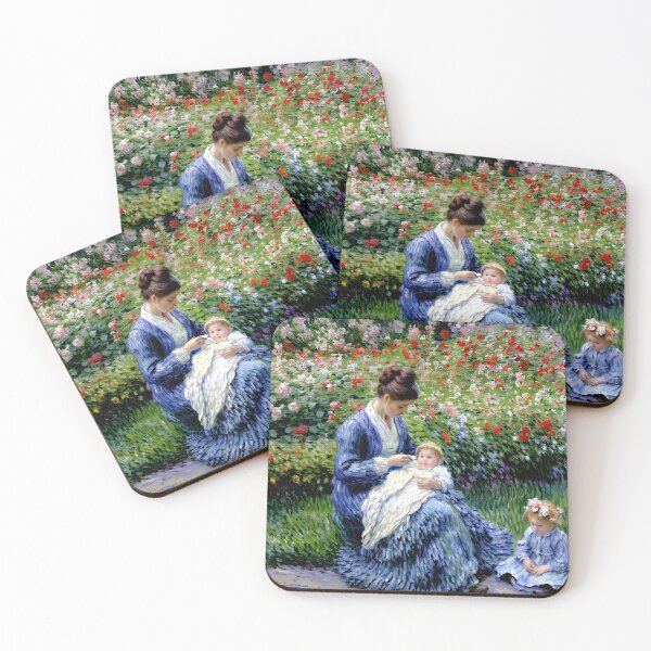 Item preview, Camille Monet with Jean in the Garden: An Impression of Motherhood, Light, and Everyday Life  designed and sold by artdesignsnow.