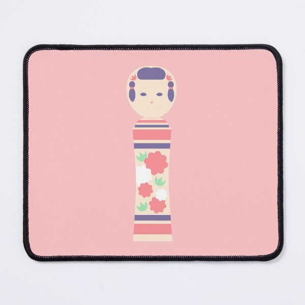 Item preview, Cute Japanese Kimono Doll - Modern  Style - pink designed and sold by Ama Zuan.