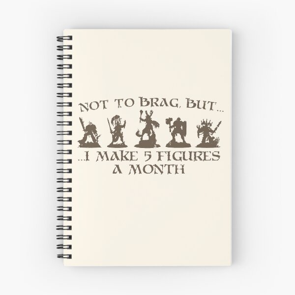 Item preview, Funny Wargamer I Make 5 Figures designed and sold by Nerd Shizzle.