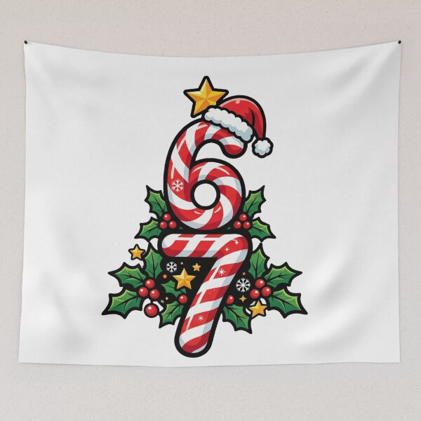 Item preview, funny six seven festive xmas 67 designed and sold by ArtDesignTp.