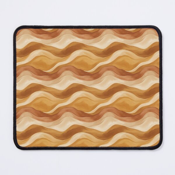 Item preview, Earthy Swirl Desert Waves Abstract Retro Pattern designed and sold by MythicCotton.