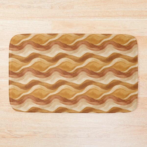 Item preview, Earthy Swirl Desert Waves Abstract Retro Pattern designed and sold by MythicCotton.