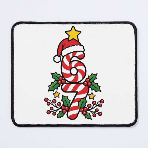 Item preview, 6 7 candy cane tree six seven humor xmas designed and sold by ArtDesignTp.