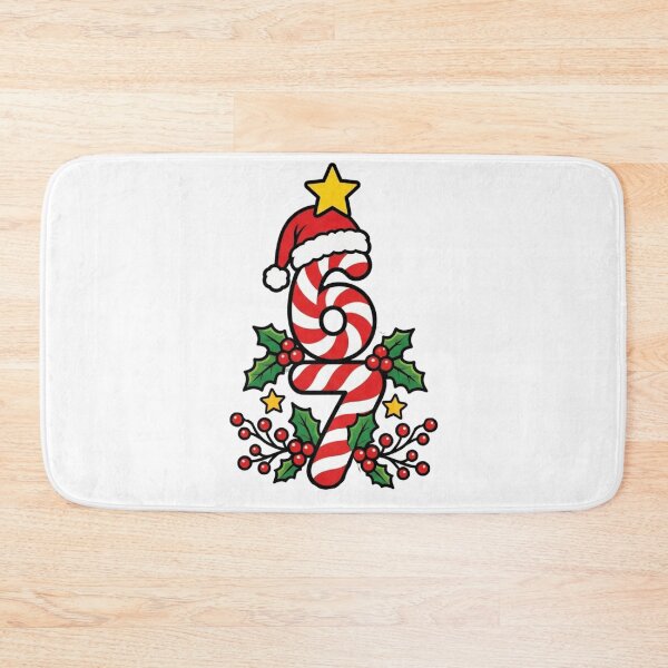 Item preview, 6 7 candy cane tree six seven humor xmas designed and sold by ArtDesignTp.