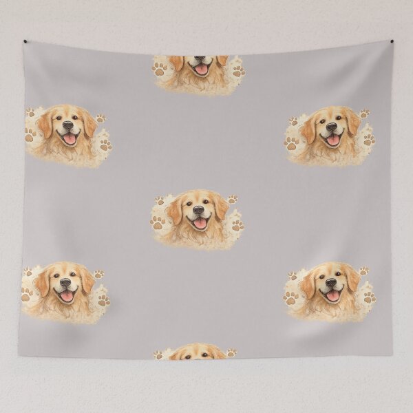 Item preview, Cute Golden Retriever Dog Portrait Shirt designed and sold by PoojaArtLab.