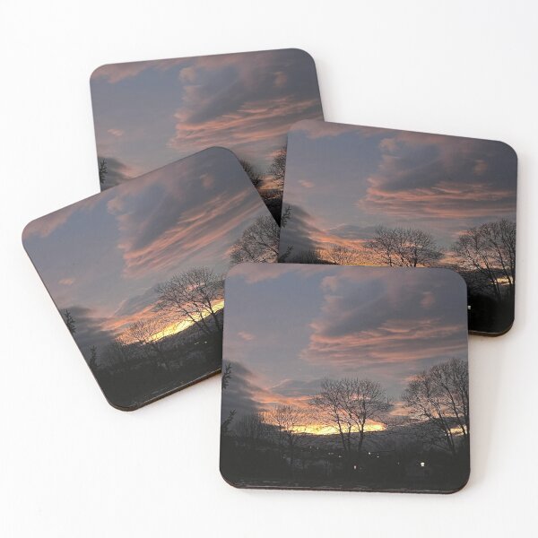 Item preview, Sunset Behind a Dark Forest designed and sold by biala333.