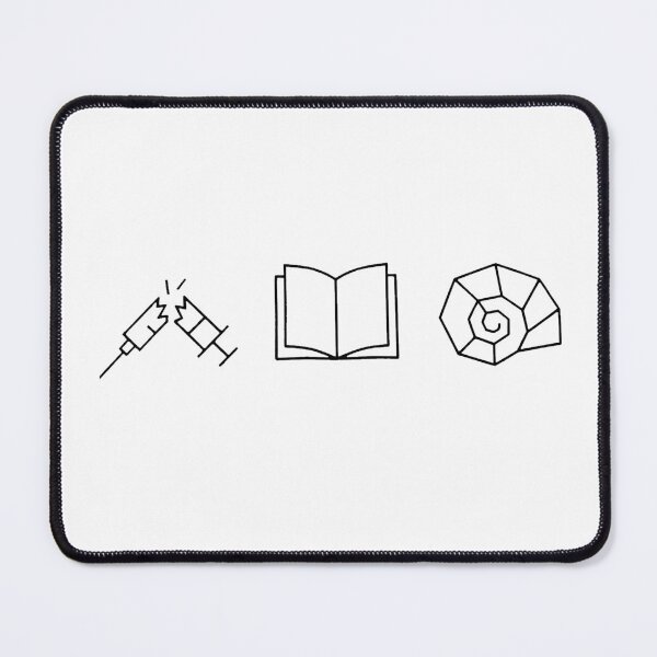 Item preview, Attack on Titan Minimalist Trio Symbols - Eren, Armin, Mikasa Art designed and sold by MCHDesignST.