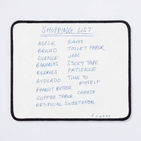 Item preview, Shopping List designed and sold by GeorginaxFraser.