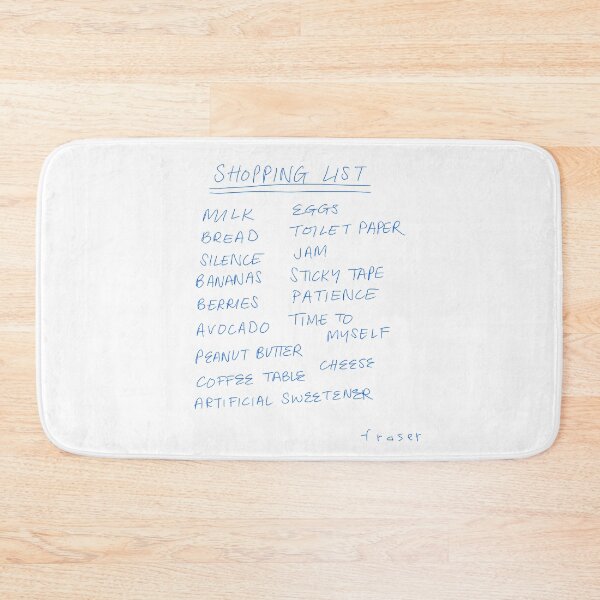 Item preview, Shopping List designed and sold by GeorginaxFraser.