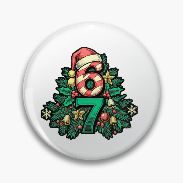 Item preview, funny six seven holiday candy cane 67 xmas designed and sold by ArtDesignTp.