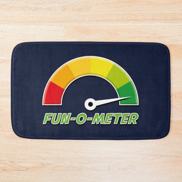 Item preview, Fun-o-Meter / Fun Meter Large (for dark backgrounds) designed and sold by STUDIO-72.