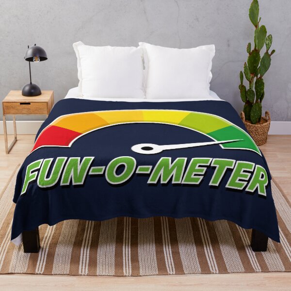 Item preview, Fun-o-Meter / Fun Meter Large (for dark backgrounds) designed and sold by STUDIO-72.