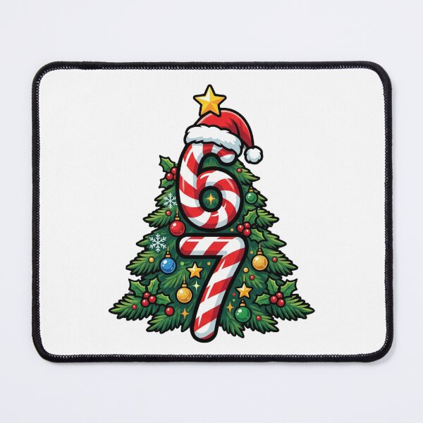 Item preview, 6 7candy cane six seven xmas meme designed and sold by ArtDesignTp.