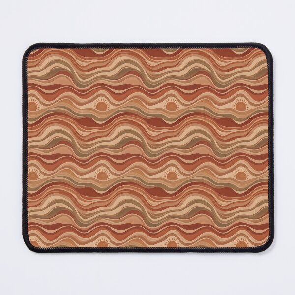 Item preview, Earthy Swirl Desert Sunset Waves Retro Pattern designed and sold by MythicCotton.