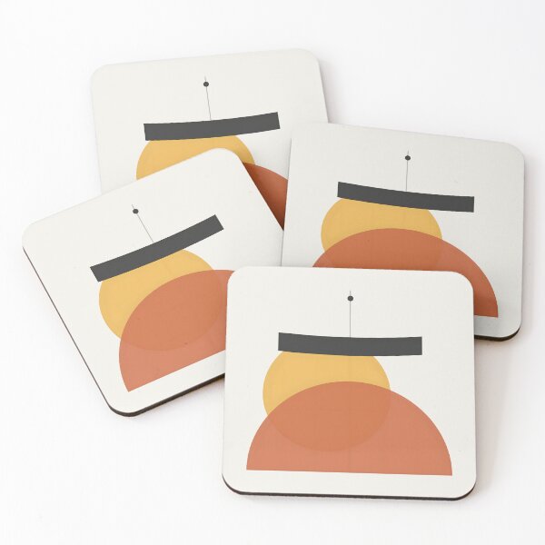 Item preview, bstract Bauhaus Taurus Minimalist Mid Century Modern Zodiac designed and sold by Novastitchshop.