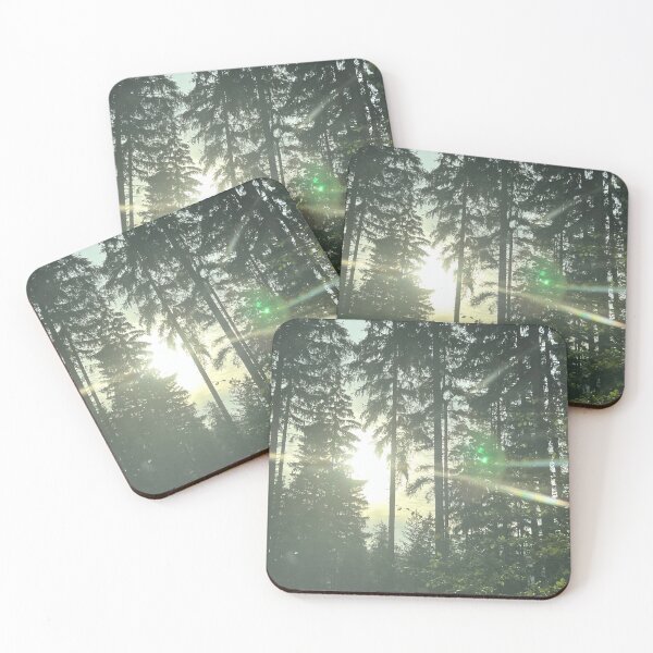 Item preview, Sunlight Breaking Through a Green Forest designed and sold by biala333.
