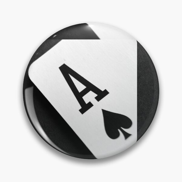 Item preview, Ace of Spades Monochrome Playing Card designed and sold by CreativeBridge.