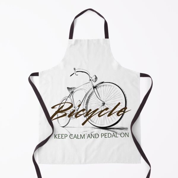 Item preview, Keep Calm and Pedal On Bicycle Typography designed and sold by LoudVictory.
