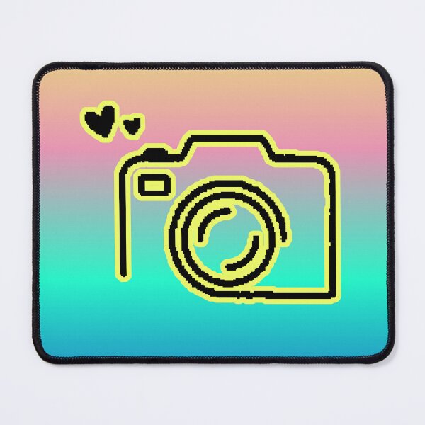 Item preview, Camera Photography Hearts Gradient Pastel Neon Gift Photographer designed and sold by AstronautMerch.