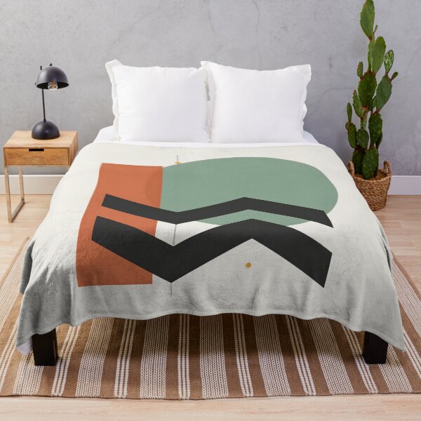 Item preview, Abstract Bauhaus Aquarius Geometric Mid Century Modern Zodiac designed and sold by Novastitchshop.