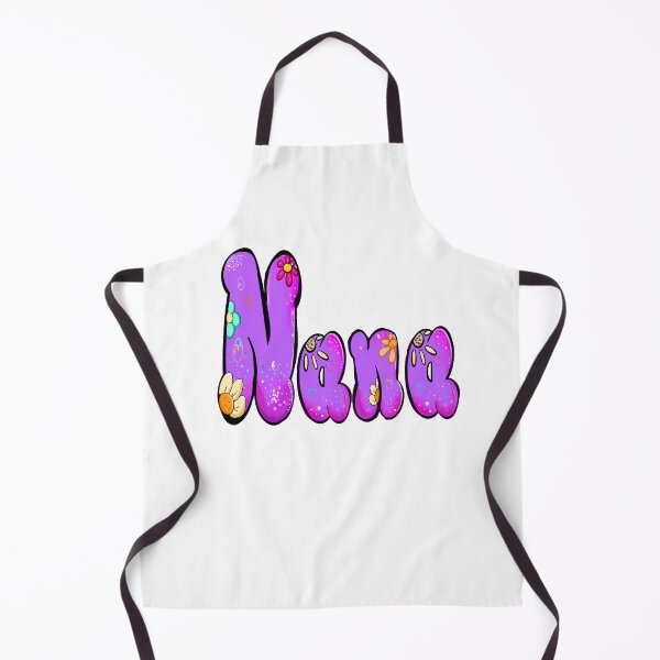 Item preview, Nana Purple Bubble Letters with Embossed Flowers and Blossoms designed and sold by Artonmytee.