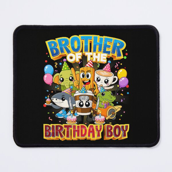 Item preview, Brother Birthday Boy Party Poster Design Today Graphic designed and sold by PedrroDejesus.