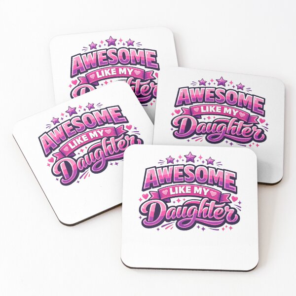 Item preview, Awesome Like My Daughter Funny Father's Day Gift T-Shirt designed and sold by VaultVibes.