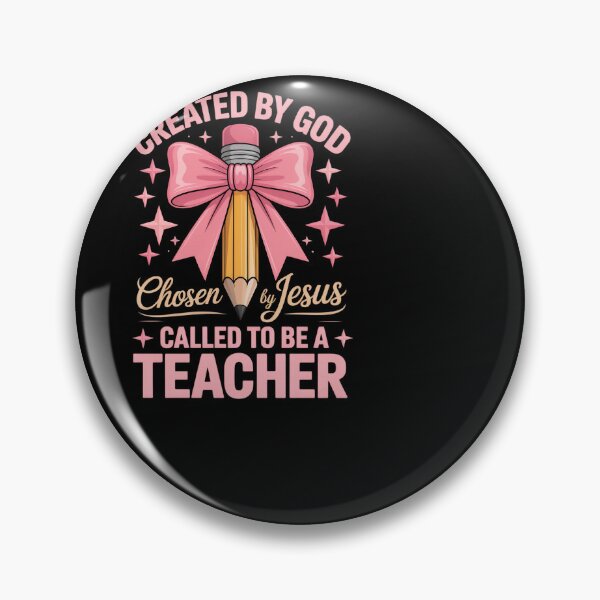 Item preview, Christian Teacher Called By God Jesus Educator designed and sold by SuperAndSocial.