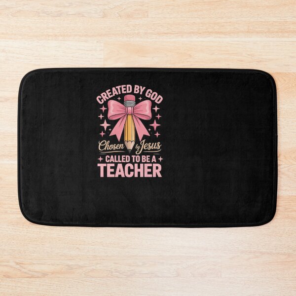 Item preview, Christian Teacher Called By God Jesus Educator designed and sold by SuperAndSocial.