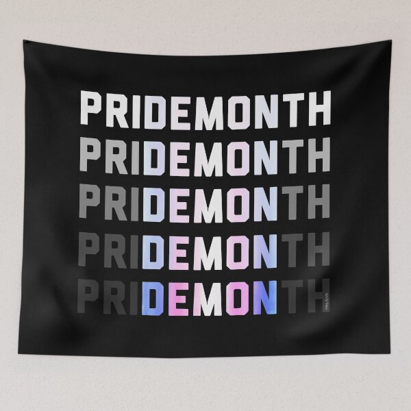 Item preview, PriDEMONth trans designed and sold by Art by Veya.