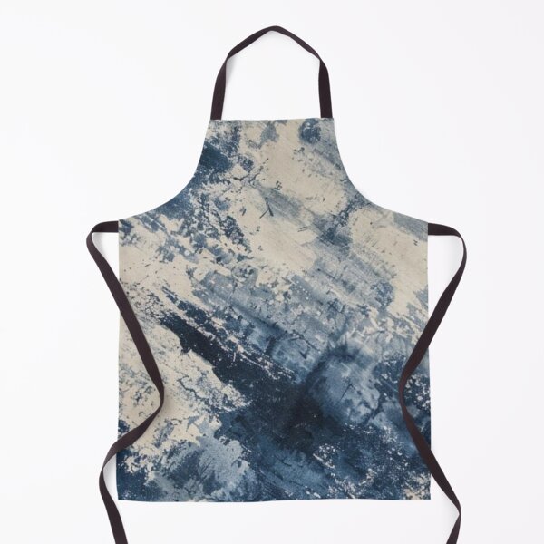 Item preview, Blue and Cream Abstract Design designed and sold by ZedColors.