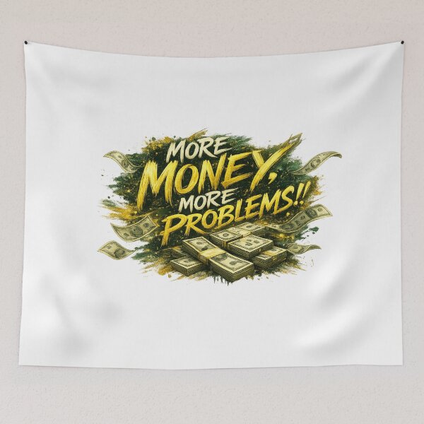 Item preview, More Money, More Problems designed and sold by EminenceApparel.