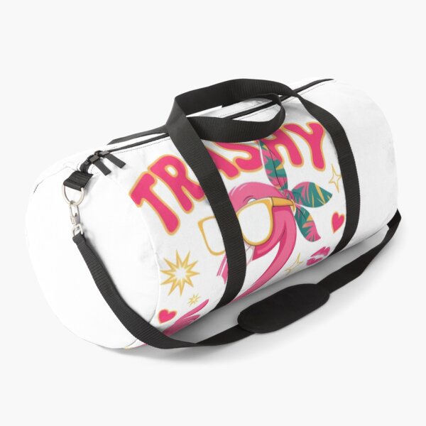 Item preview, Trashy But Flashy Sassy Flamingo Pink Bird designed and sold by SuperAndSocial.