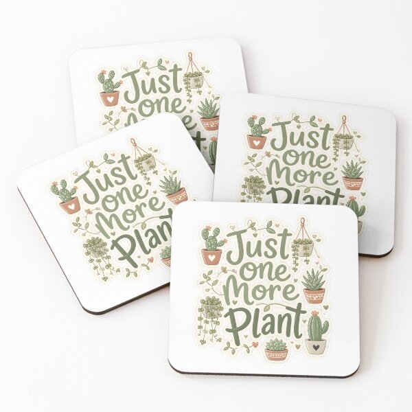 Item preview, Just One More Plant - Plant Lover designed and sold by KooksStudio.