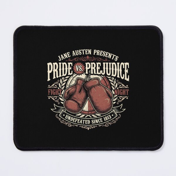Item preview, Jane Austen Pride and Prejudice Fight Night Vintage Boxing Novelty designed and sold by Fenay Designs.