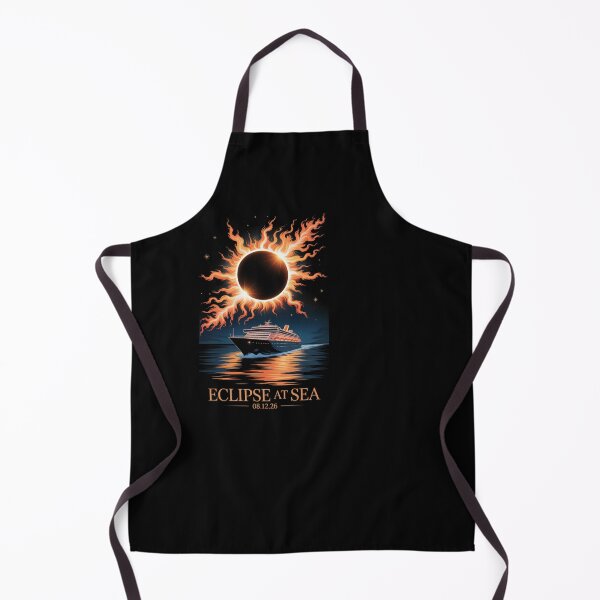 Item preview, Eclipse at Sea 2026 Solar Cruise Event Design designed and sold by SuperAndSocial.