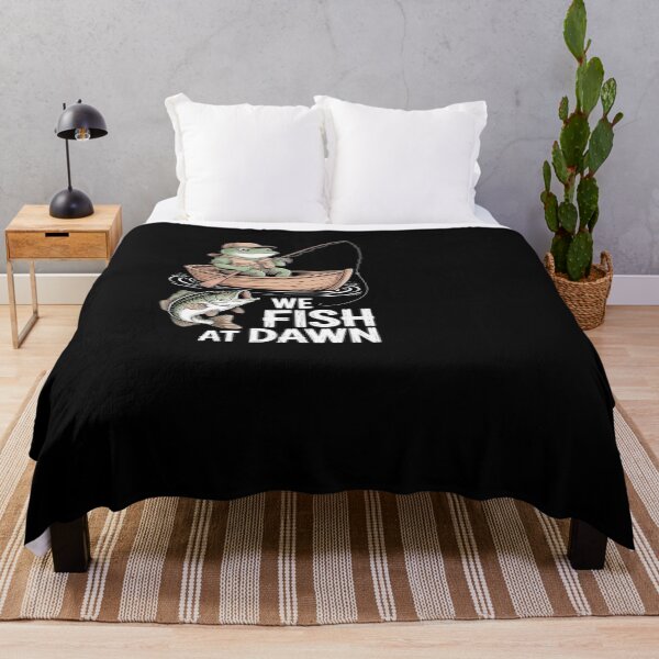 Item preview, Frog Fishing At Dawn Bass Angler Cartoon designed and sold by SuperAndSocial.
