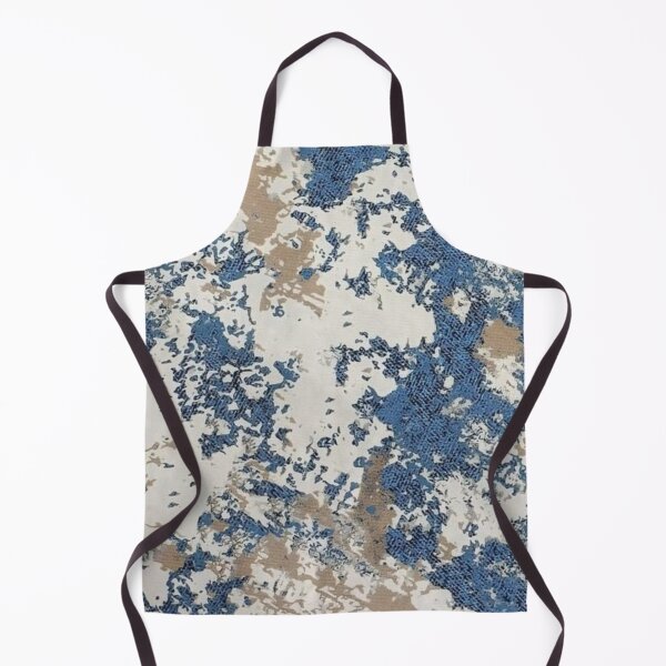 Item preview, Blue, White and Beige Abstract Design designed and sold by ZedColors.